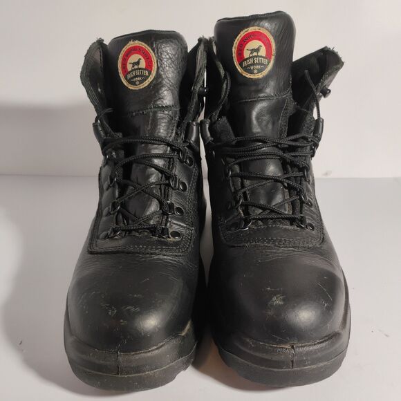 Red Wing Irish Setter 83612 Boots - Steel Toe - Size 11.5 Men's- New Black - Picture 2 of 15